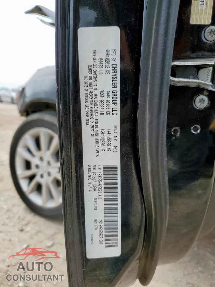 DODGE CALIBER 2011 - 1B3CB5HA2BD211411