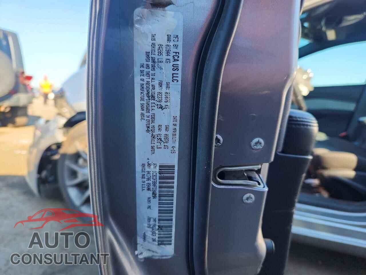 DODGE DART 2015 - 1C3CDFBB0FD346204