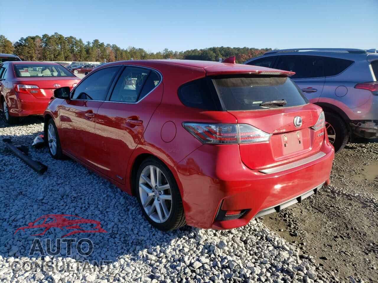 LEXUS CT 200 2014 - JTHKD5BH5E2176064