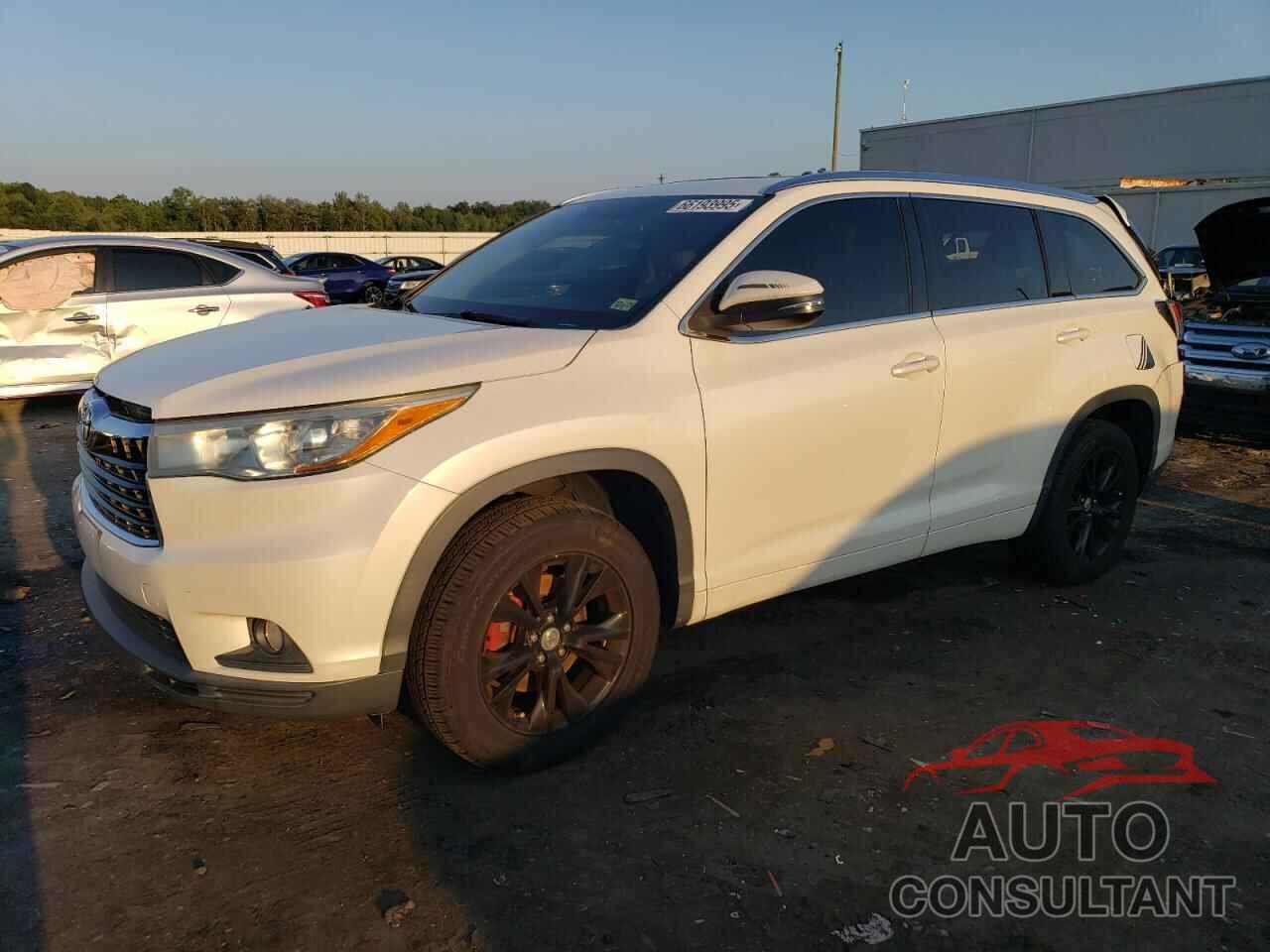 TOYOTA HIGHLANDER 2015 - 5TDKKRFH7FS044815