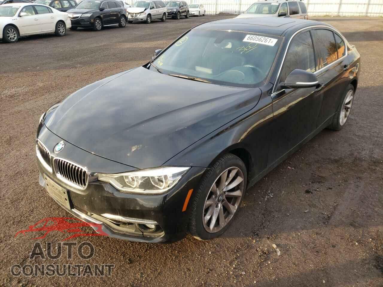 BMW 3 SERIES 2016 - WBA8E3G55GNU02324
