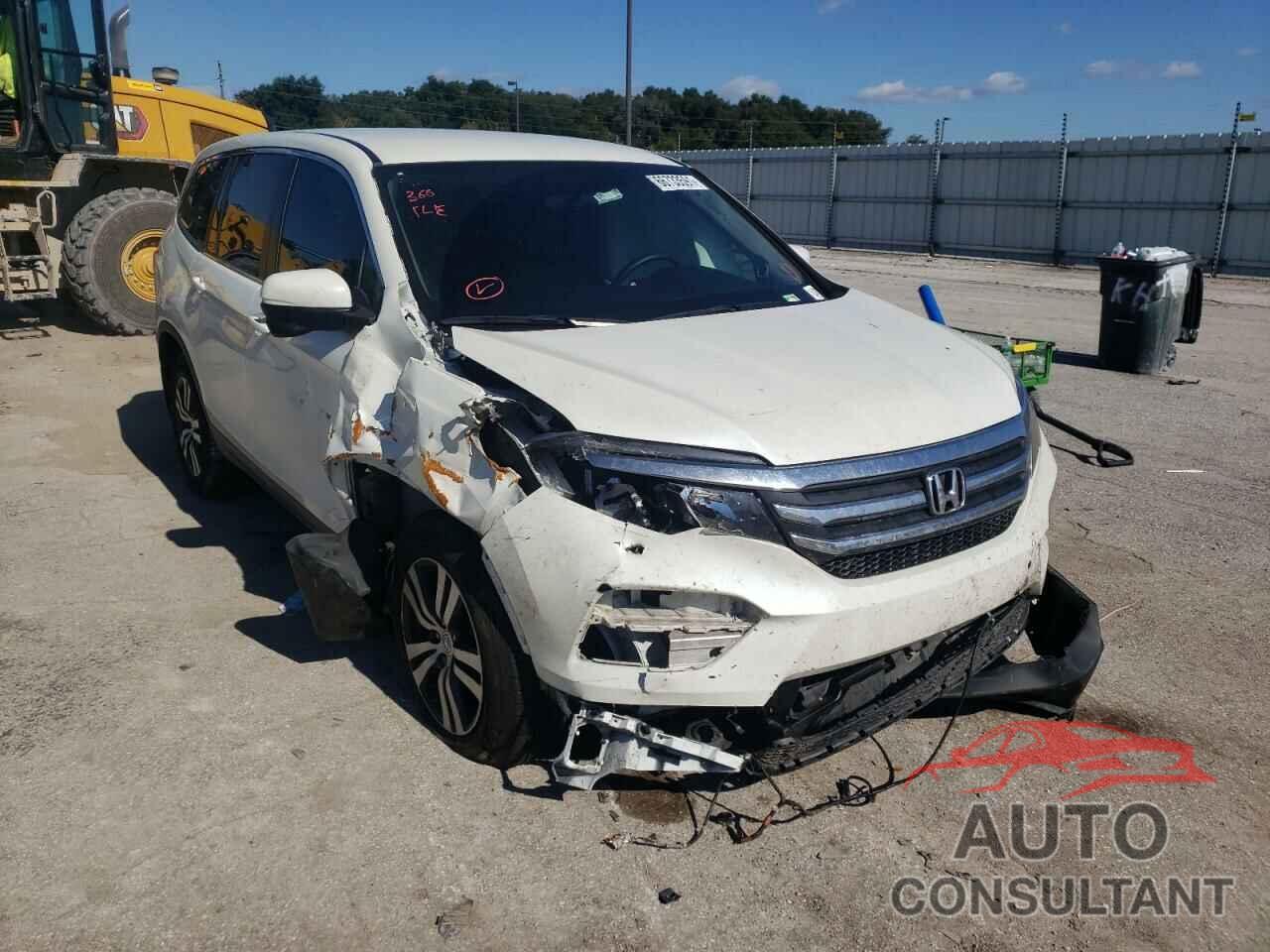 HONDA PILOT 2017 - 5FNYF5H36HB012129
