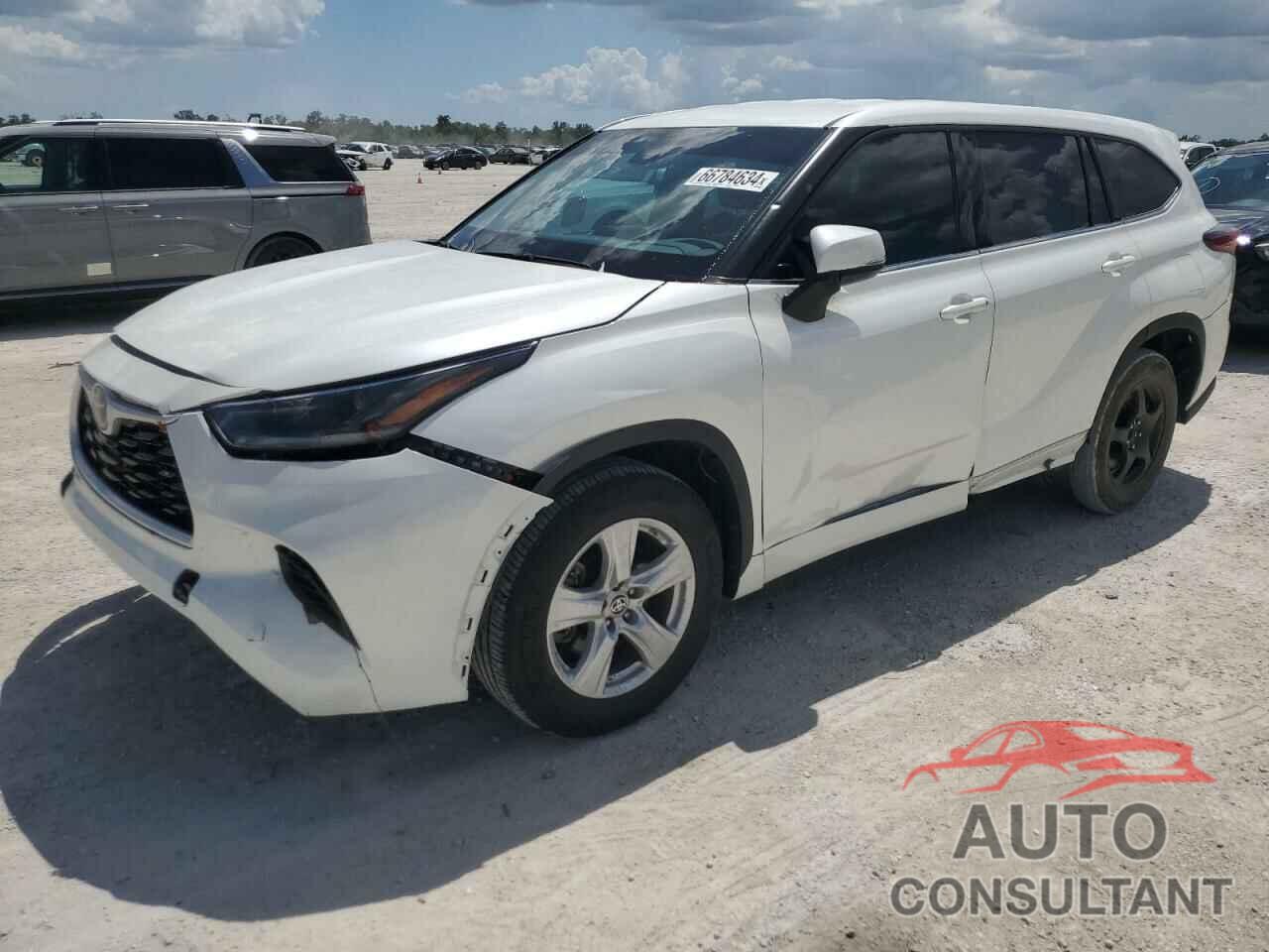 TOYOTA HIGHLANDER 2021 - 5TDCZRAH3MS064290