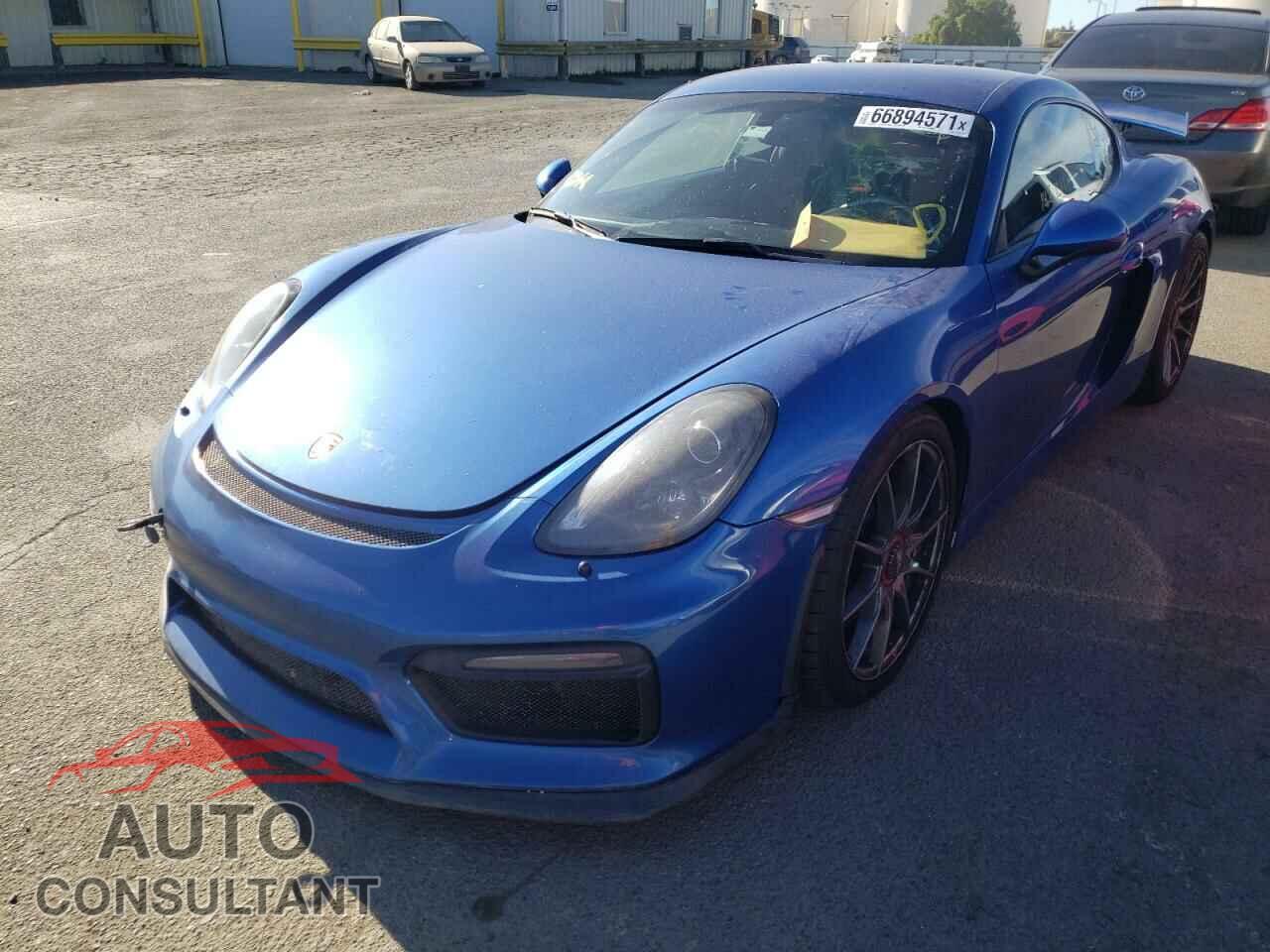 PORSCHE CAYMAN 2016 - WP0AC2A85GK197614