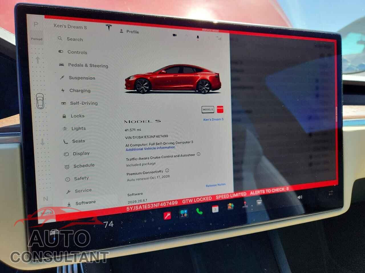 TESLA MODEL 3 2022 - 5YJSA1E53NF467499