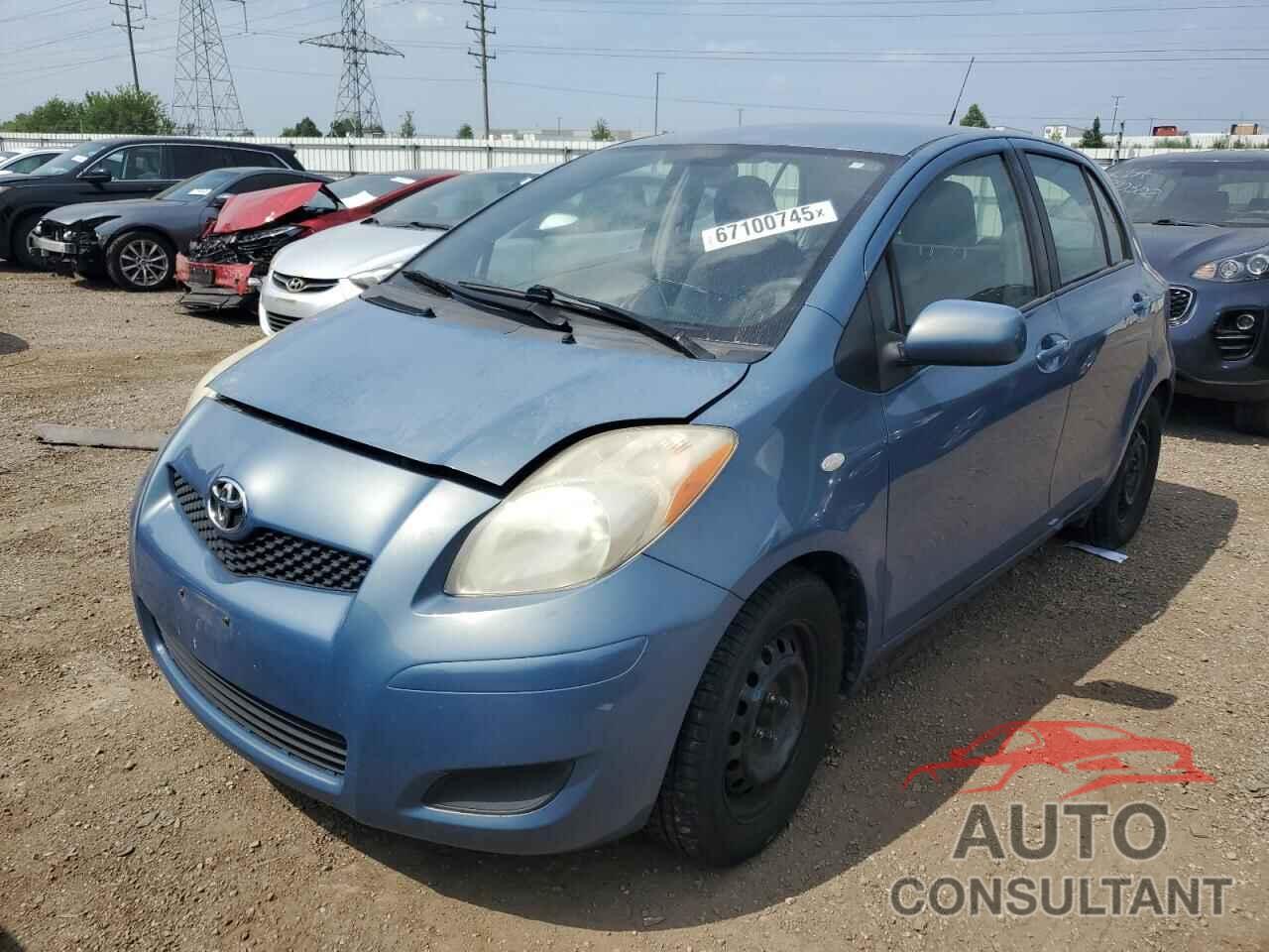 TOYOTA YARIS 2009 - JTDKT903495232020