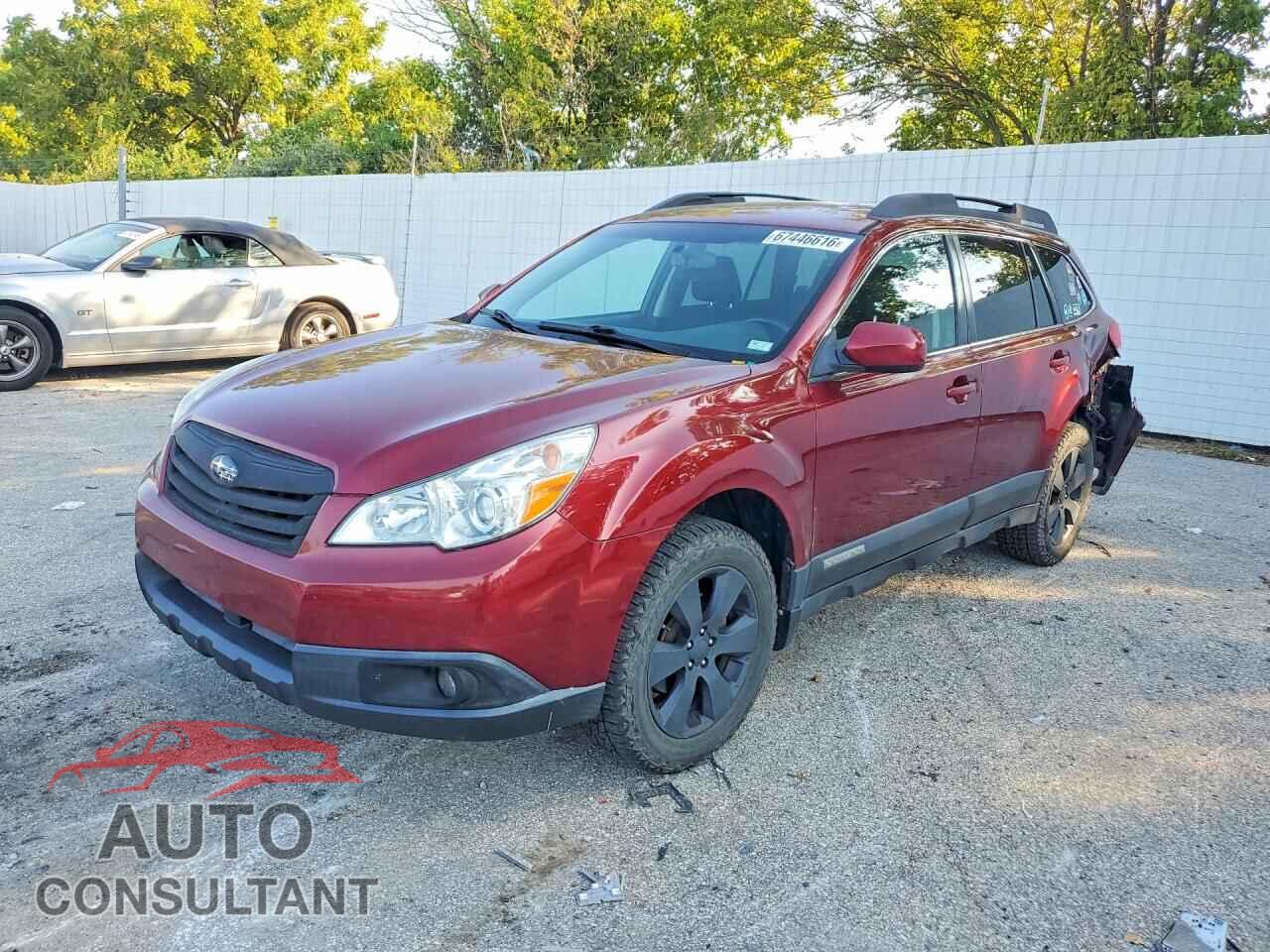 SUBARU OUTBACK 2012 - 4S4BRCCCXC1215241