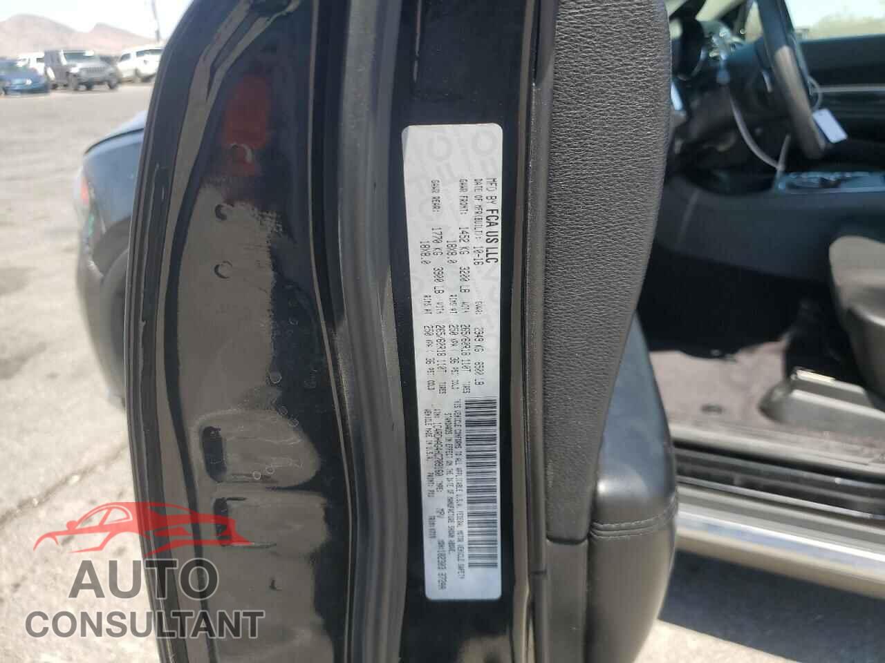 DODGE DURANGO 2017 - 1C4RDHAG4HC709160