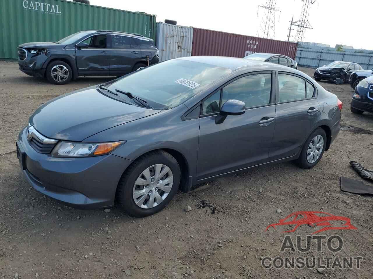 HONDA CIVIC 2012 - 19XFB2F50CE022241