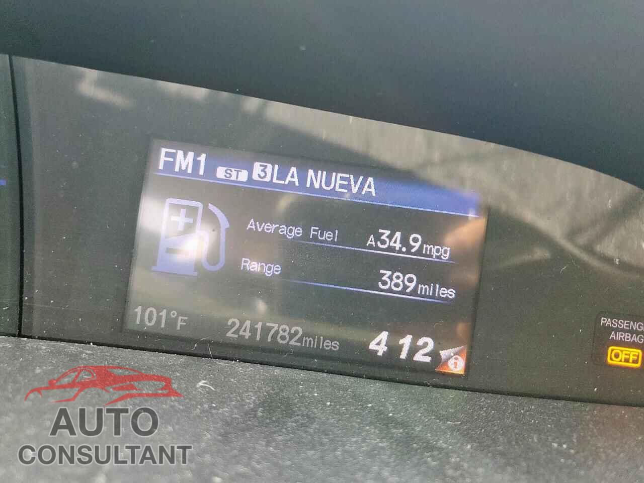 HONDA CIVIC 2012 - 2HGFB2F89CH334252