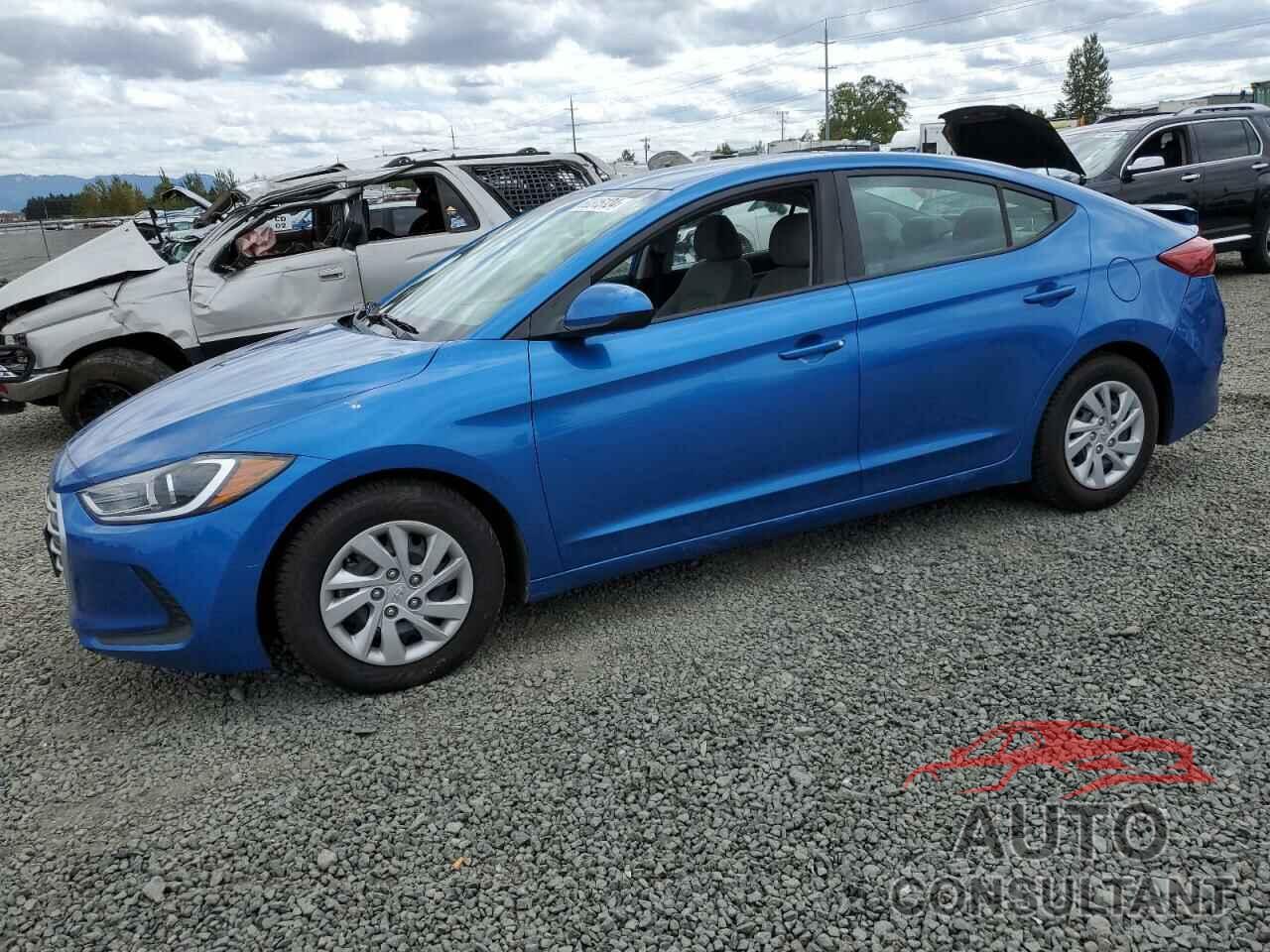 HYUNDAI ELANTRA 2017 - 5NPD74LF9HH203648