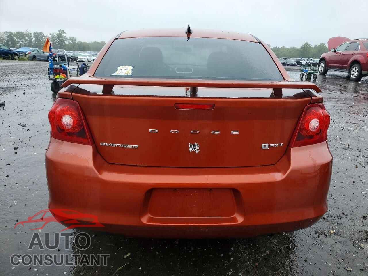 DODGE AVENGER 2012 - 1C3CDZCBXCN238713