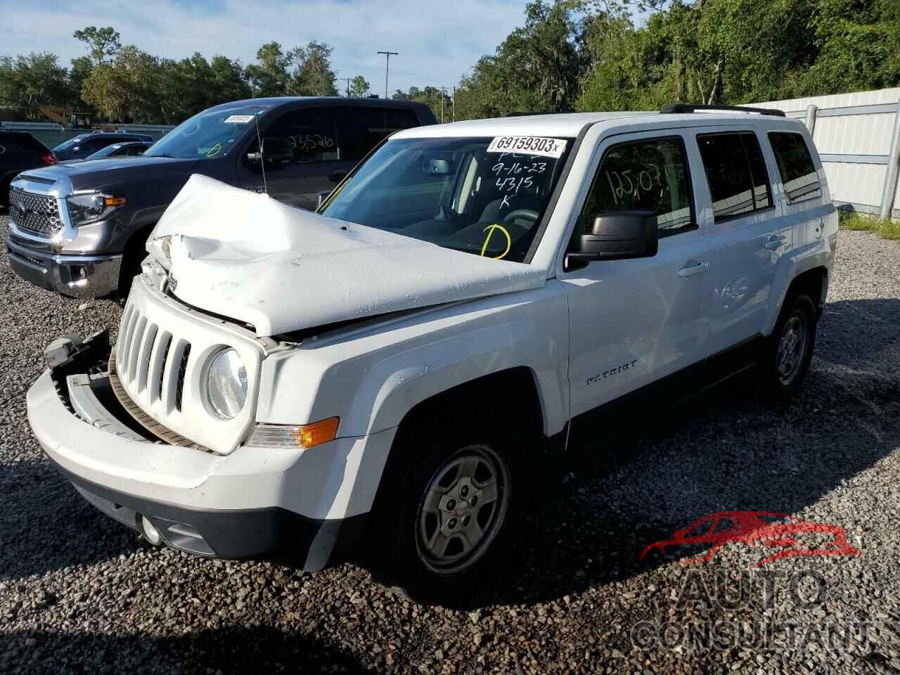 JEEP PATRIOT 2016 - 1C4NJPBA5GD664315