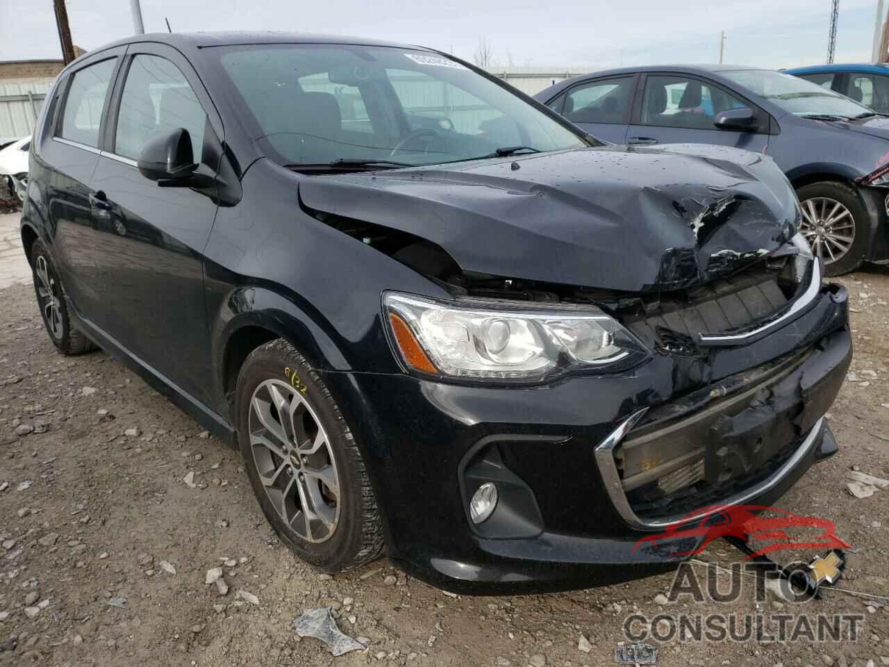 CHEVROLET SONIC 2017 - 1G1JD6SB2H4100429