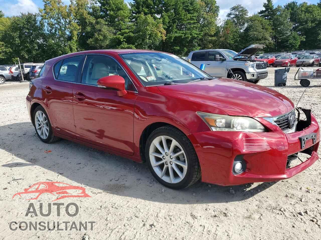 LEXUS CT 200 2011 - JTHKD5BH8B2030155