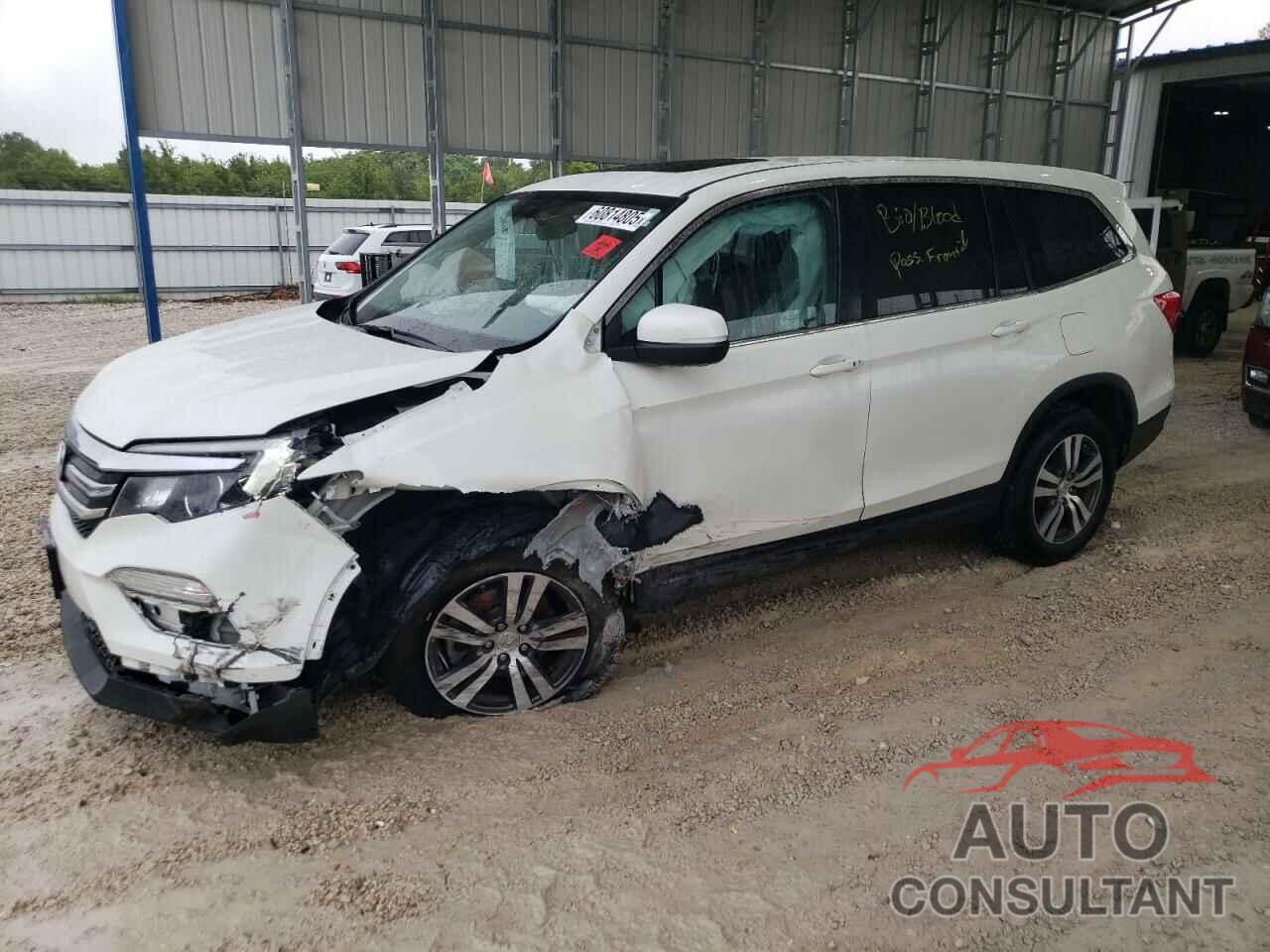 HONDA PILOT 2016 - 5FNYF6H58GB113176