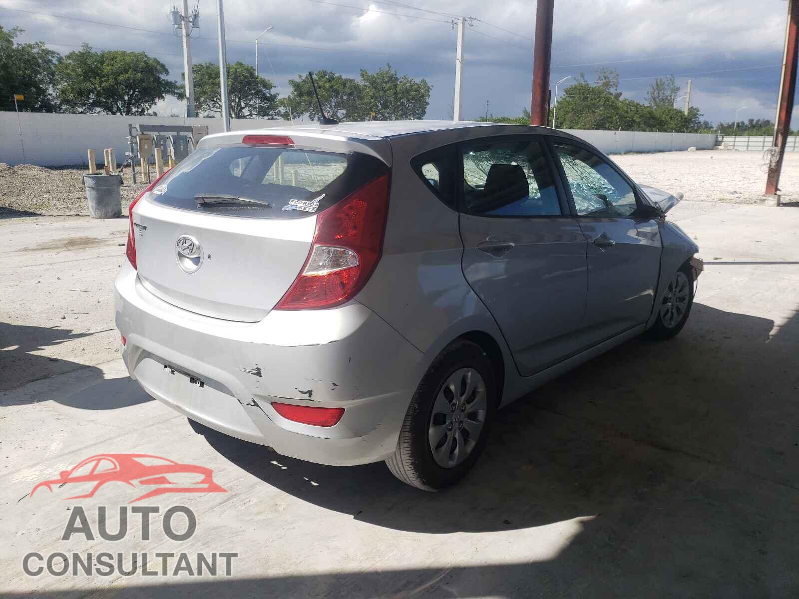 HYUNDAI ACCENT 2017 - KMHCT5AE6HU319916