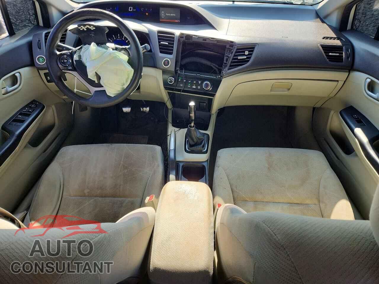 HONDA CIVIC 2012 - 19XFB2E57CE060650