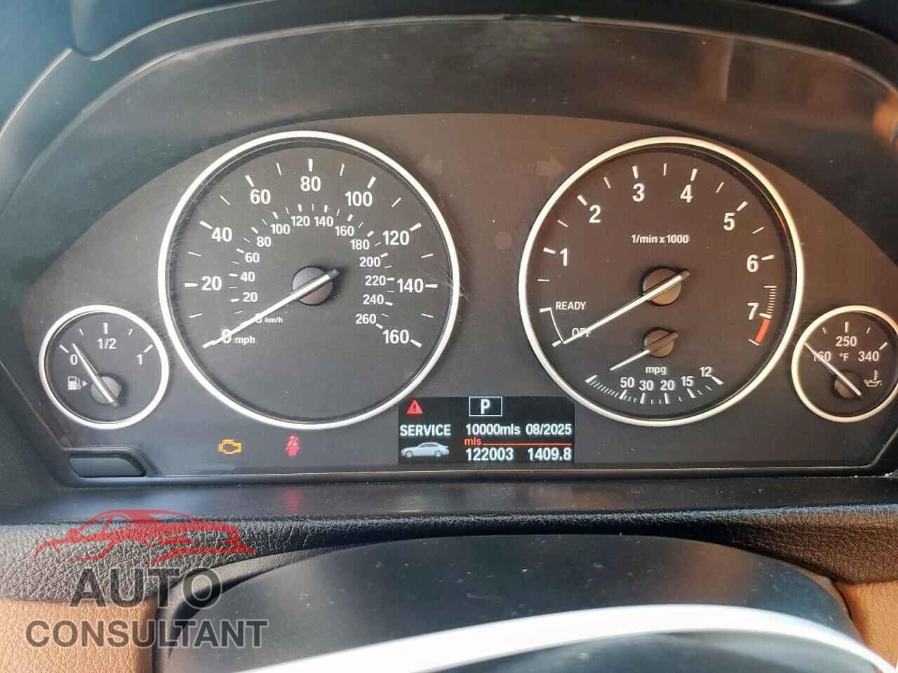 BMW 3 SERIES 2013 - WBA3B3C51DF537167