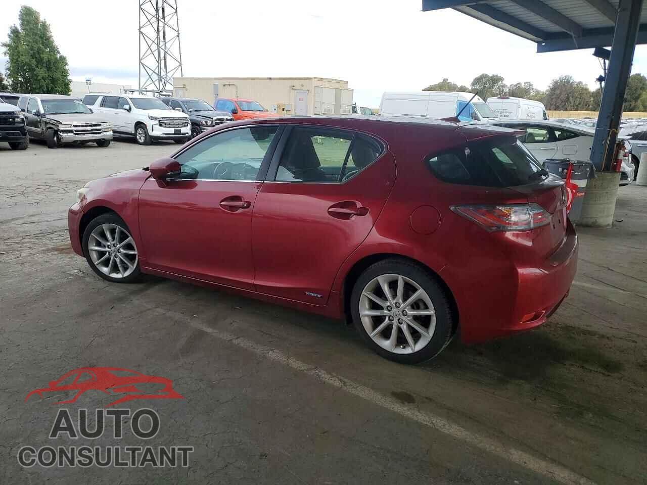 LEXUS CT 200 2011 - JTHKD5BH2B2036761