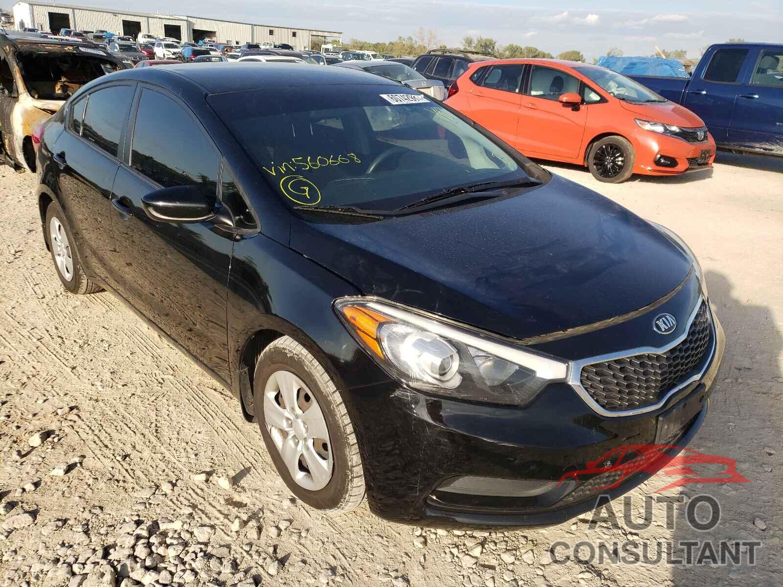 KIA FORTE 2016 - KNAFK4A65G5560668
