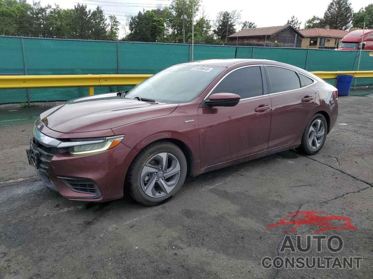 HONDA INSIGHT 2019 - 19XZE4F50KE018057