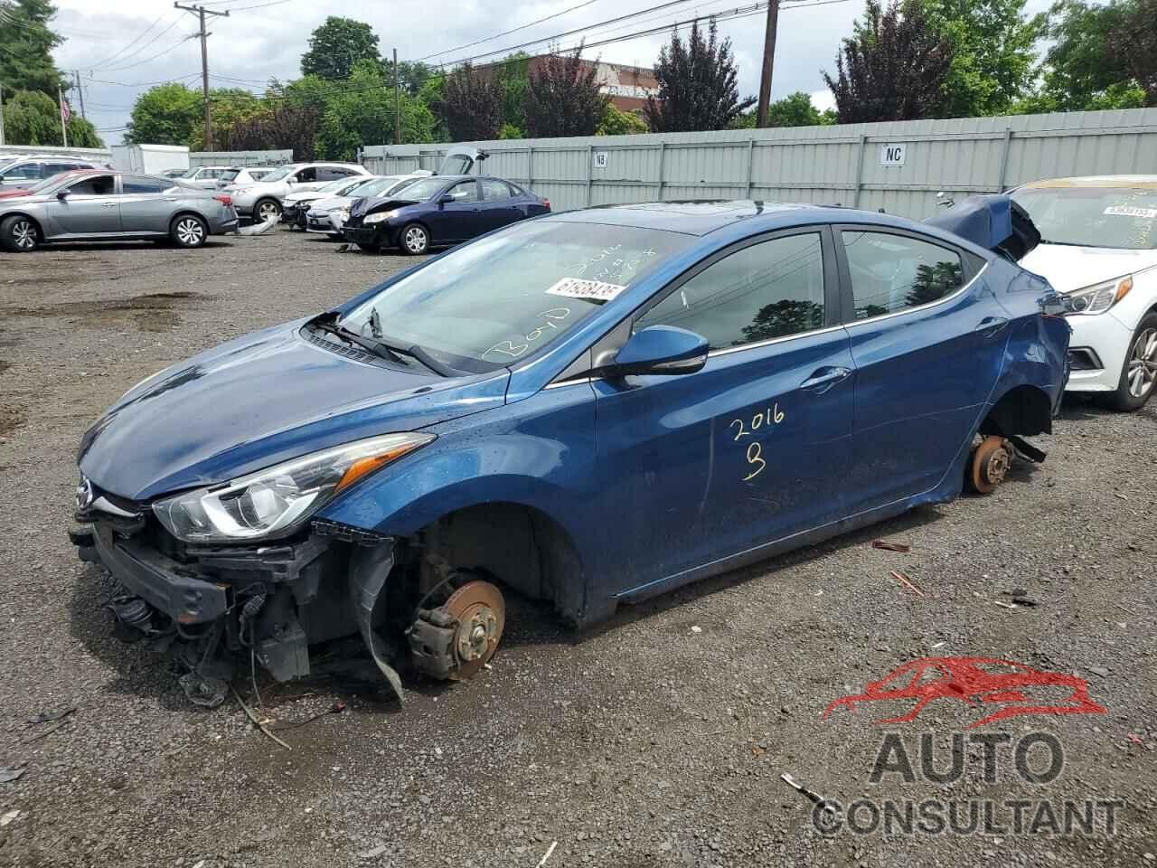 HYUNDAI ELANTRA 2016 - KMHDH4AE7GU635758