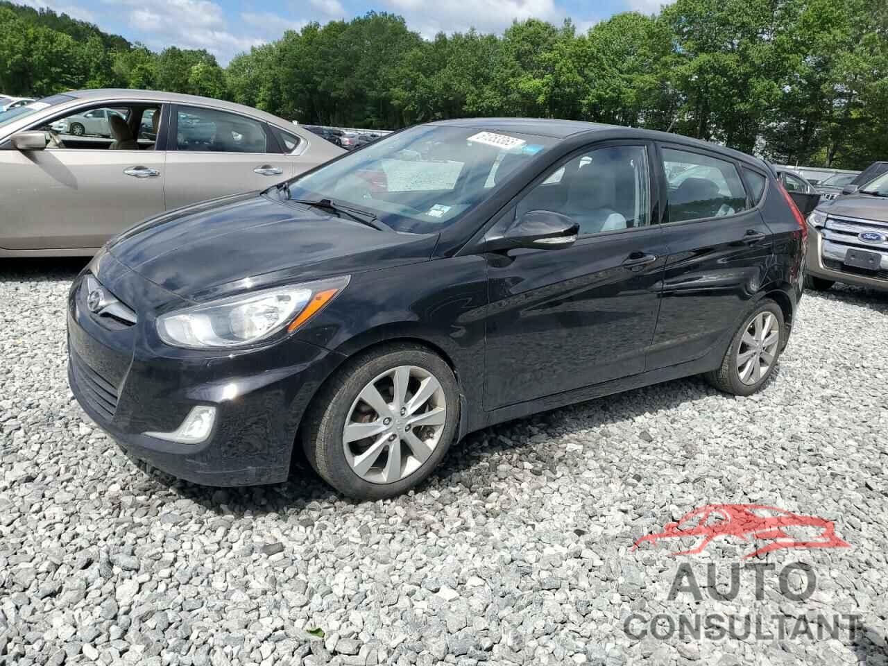 HYUNDAI ACCENT 2013 - KMHCU5AE0DU119850