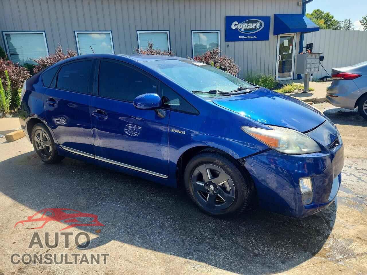 TOYOTA PRIUS 2011 - JTDKN3DU9B0321207