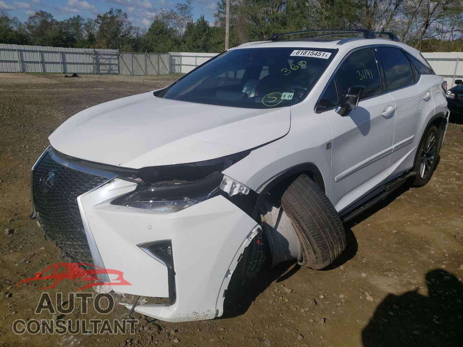 LEXUS RX350 2019 - 2T2BZMCA0KC208426