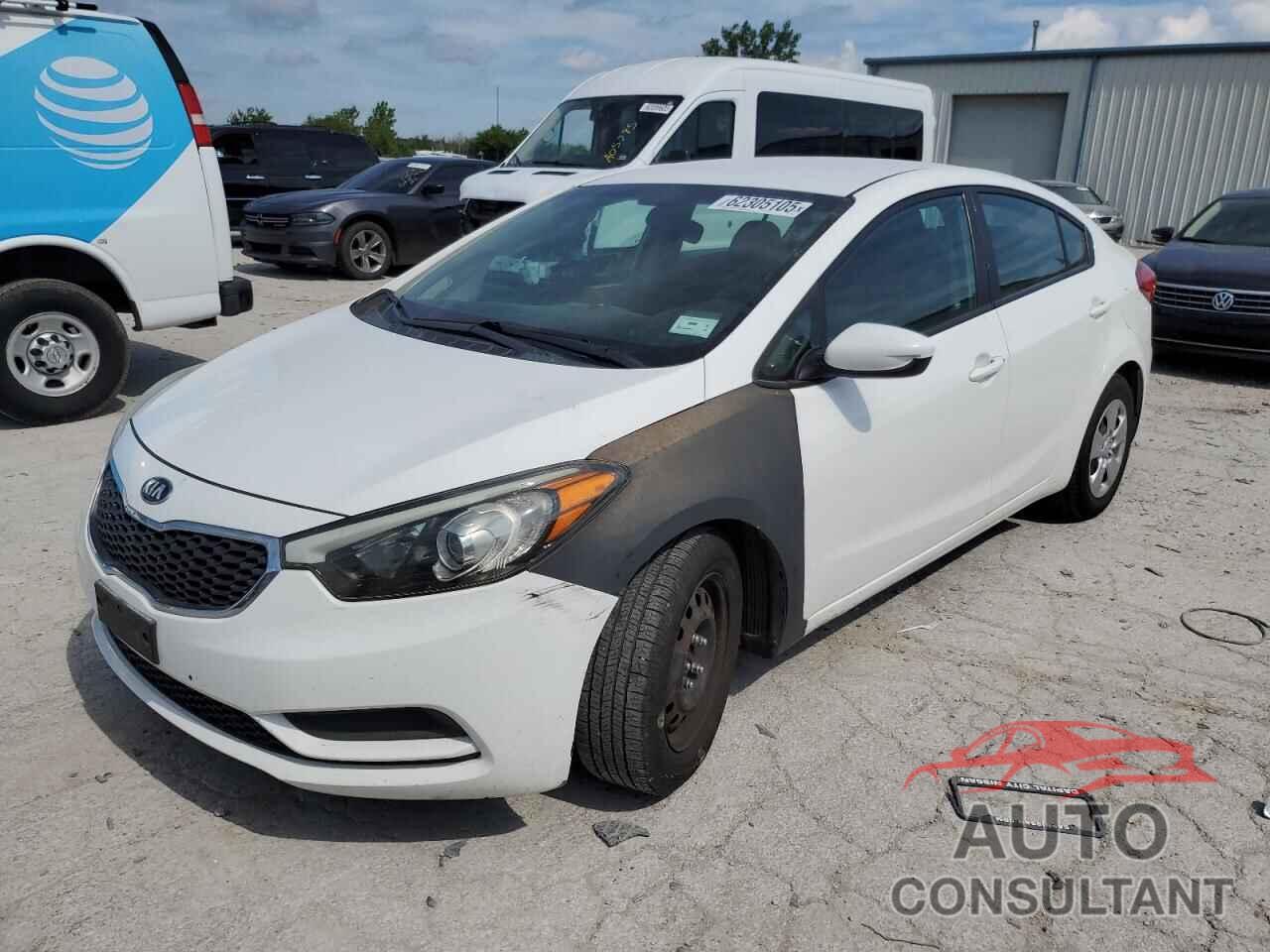 KIA FORTE 2016 - KNAFK4A65G5484465