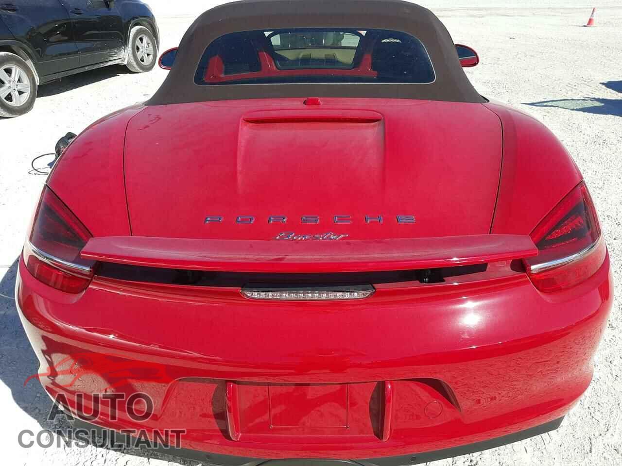 PORSCHE BOXSTER 2016 - WP0CA2A86GS120085