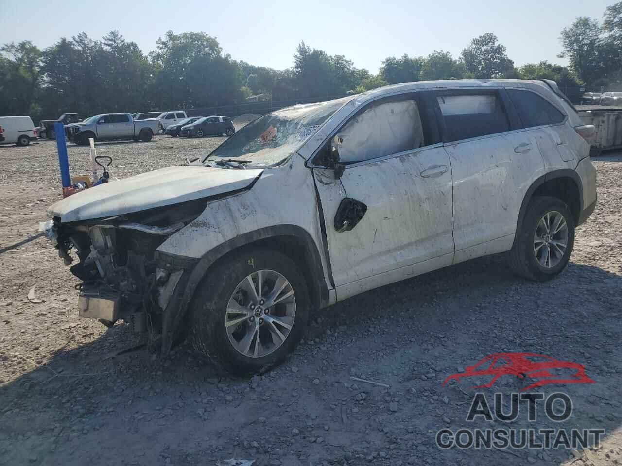 TOYOTA HIGHLANDER 2016 - 5TDZKRFH1GS155912