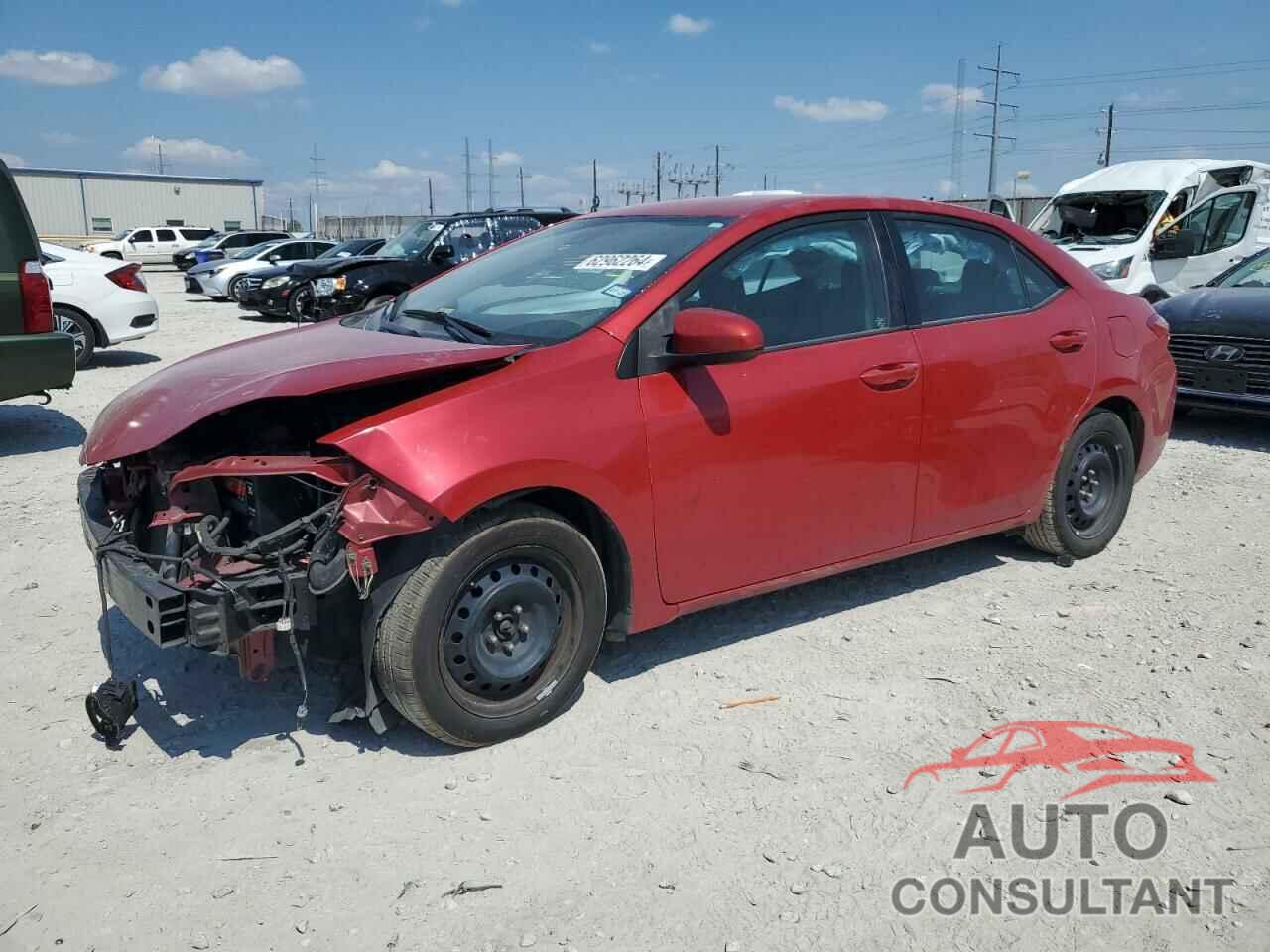 TOYOTA COROLLA 2017 - 2T1BURHE4HC855772