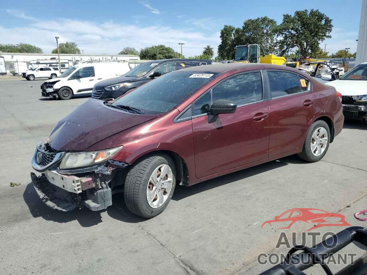 HONDA CIVIC 2014 - 19XFB2F54EE204267