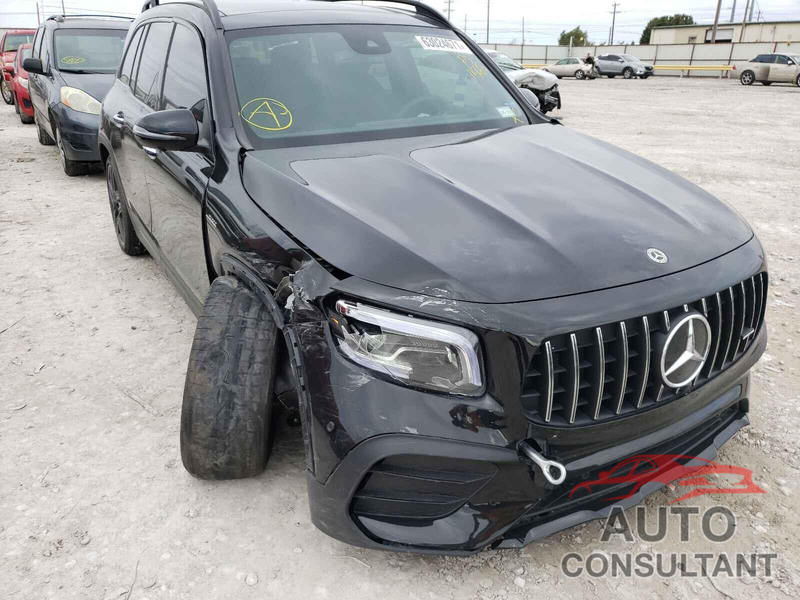 MERCEDES-BENZ GLB-CLASS 2021 - W1N4M5BB6MW115683