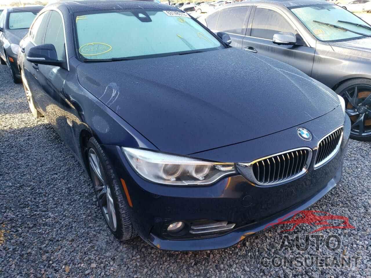 BMW 4 SERIES 2017 - WBA4F7C39HG788825