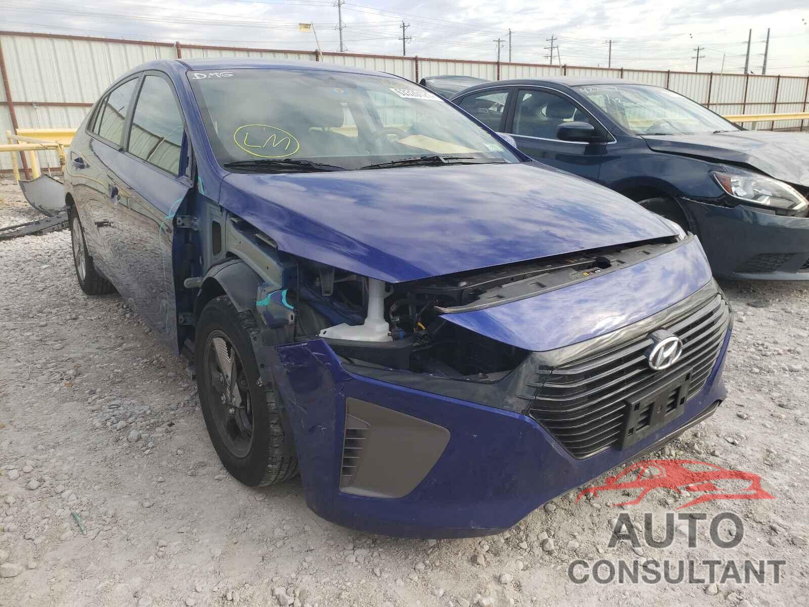 HYUNDAI IONIQ 2019 - KMHC65LC7KU166070