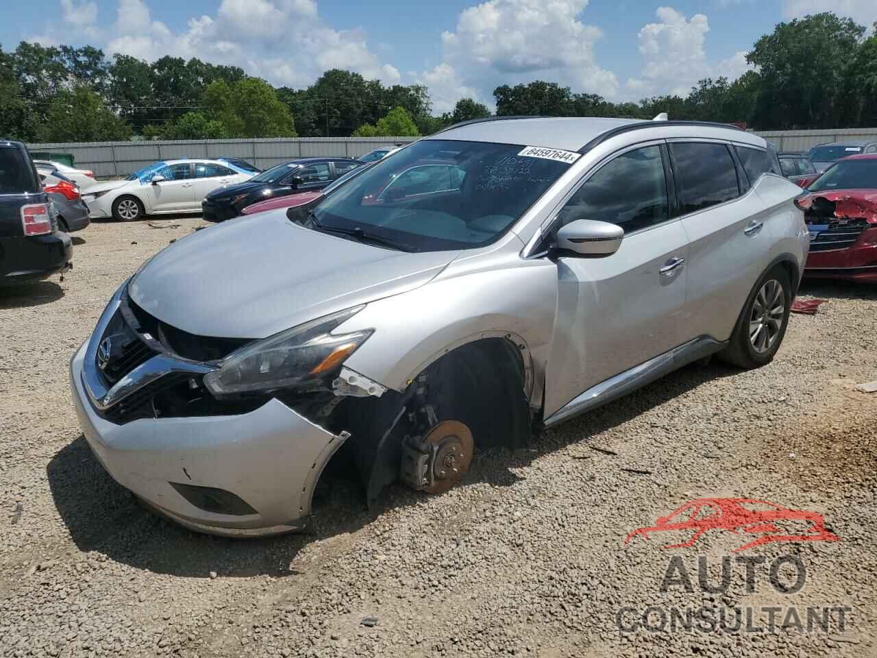 NISSAN MURANO 2018 - 5N1AZ2MG2JN110481