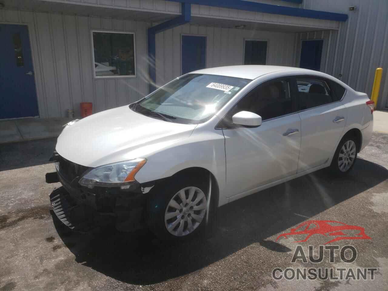 NISSAN SENTRA 2013 - 3N1AB7AP0DL777700