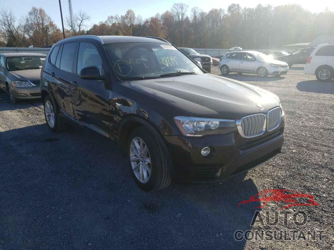 BMW X3 2016 - 5UXWX9C58G0D75647