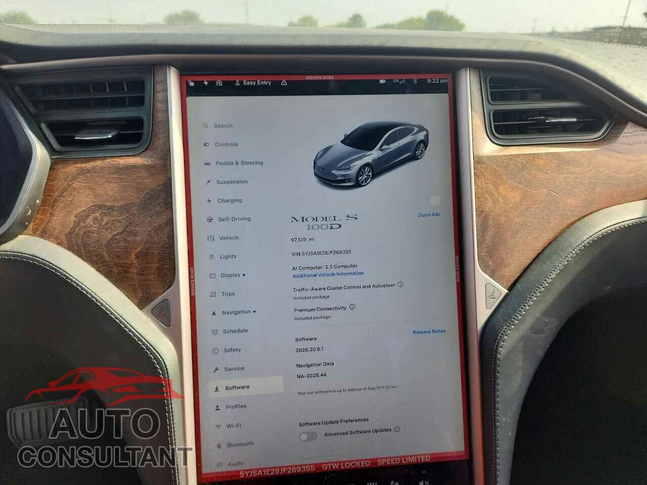 TESLA MODEL S 2018 - 5YJSA1E28JF269355