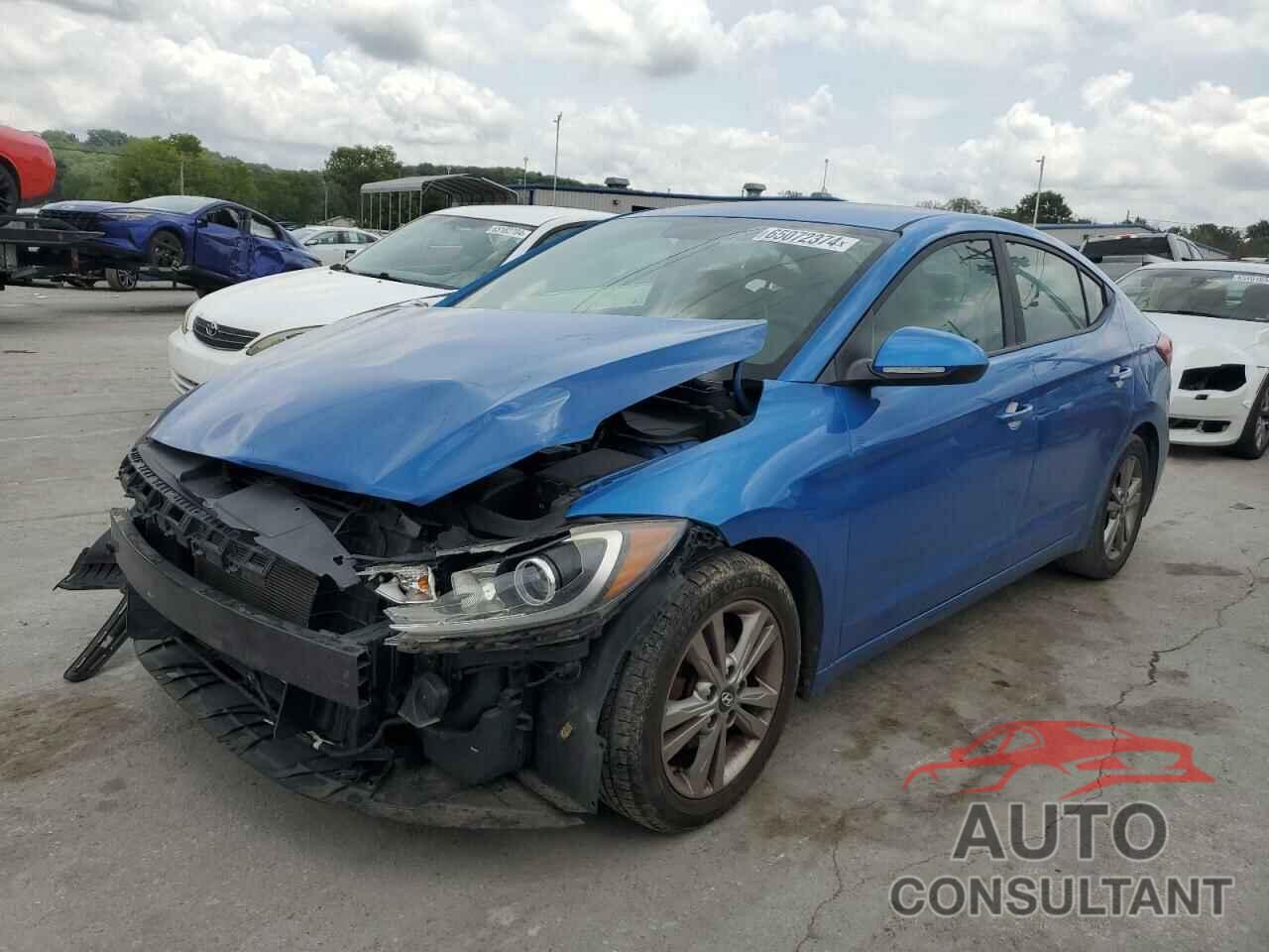 HYUNDAI ELANTRA 2017 - KMHD84LF0HU246550