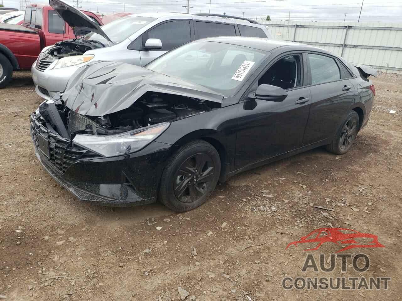 HYUNDAI ELANTRA 2022 - KMHLM4AGXNU259918