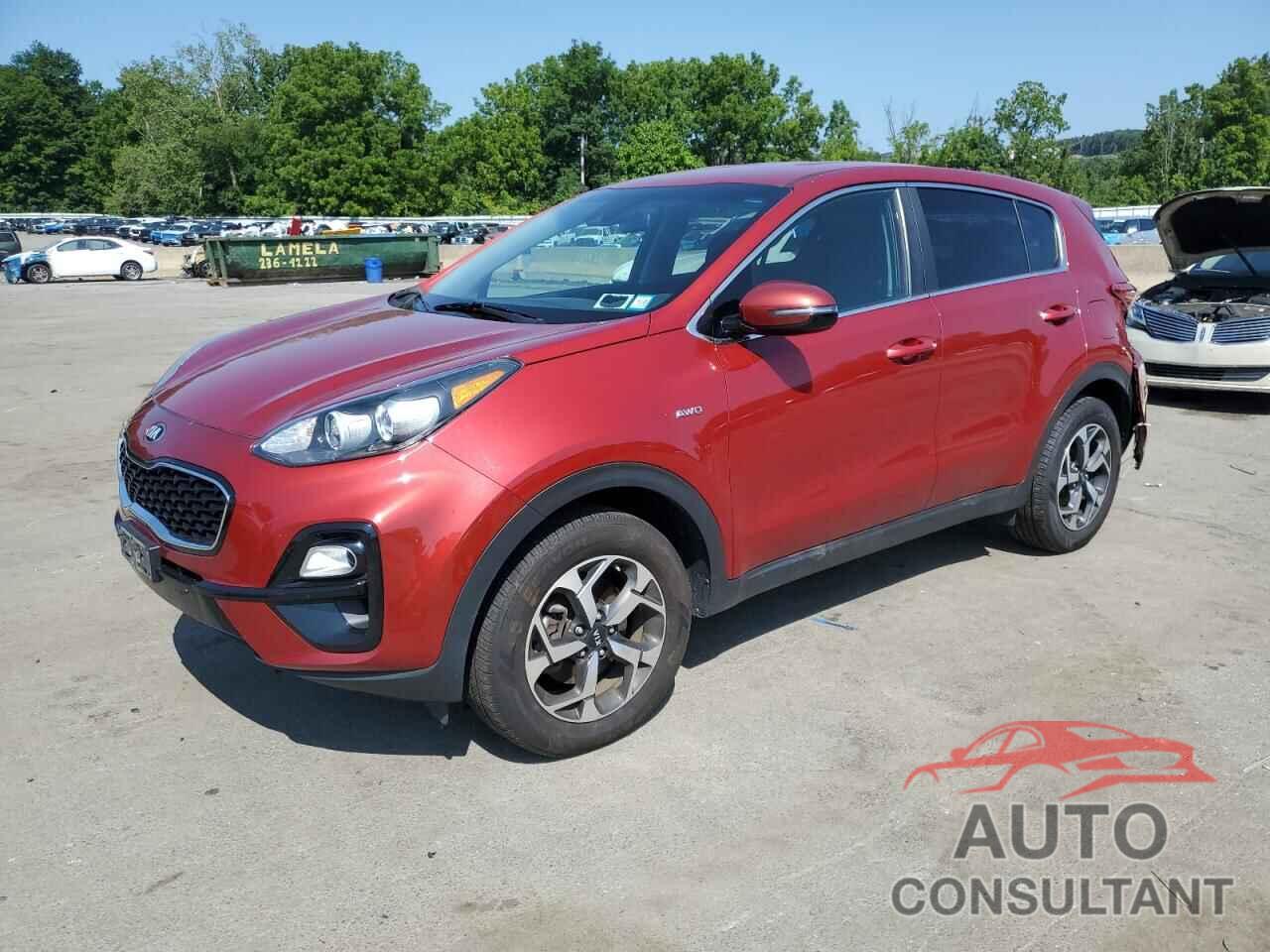 KIA SPORTAGE 2021 - KNDPMCAC1M7873606