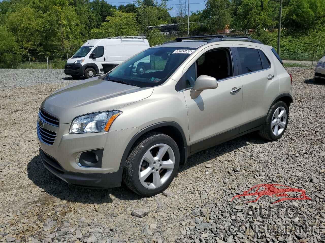 CHEVROLET TRAX 2016 - 3GNCJRSB2GL259820