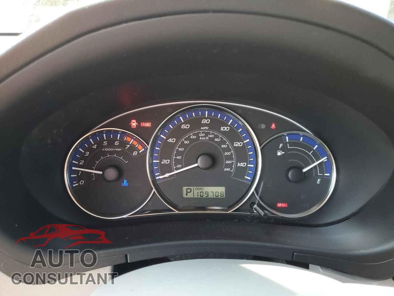 SUBARU FORESTER 2012 - JF2SHADC9CH401100