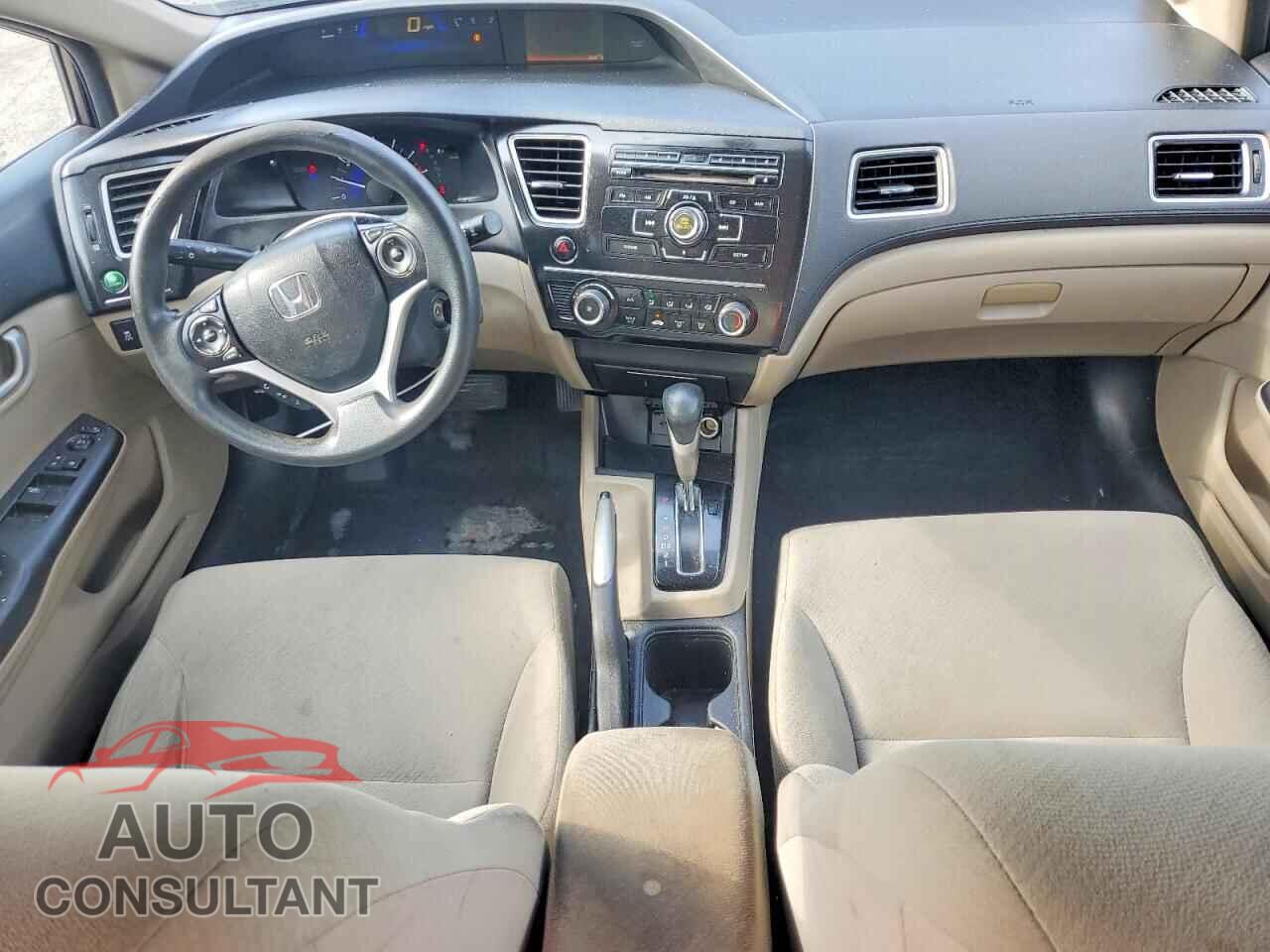 HONDA CIVIC 2013 - 19XFB2F50DE295603