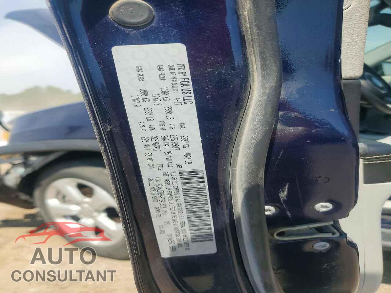 JEEP COMPASS 2017 - 3C4NJDBB4HT641319