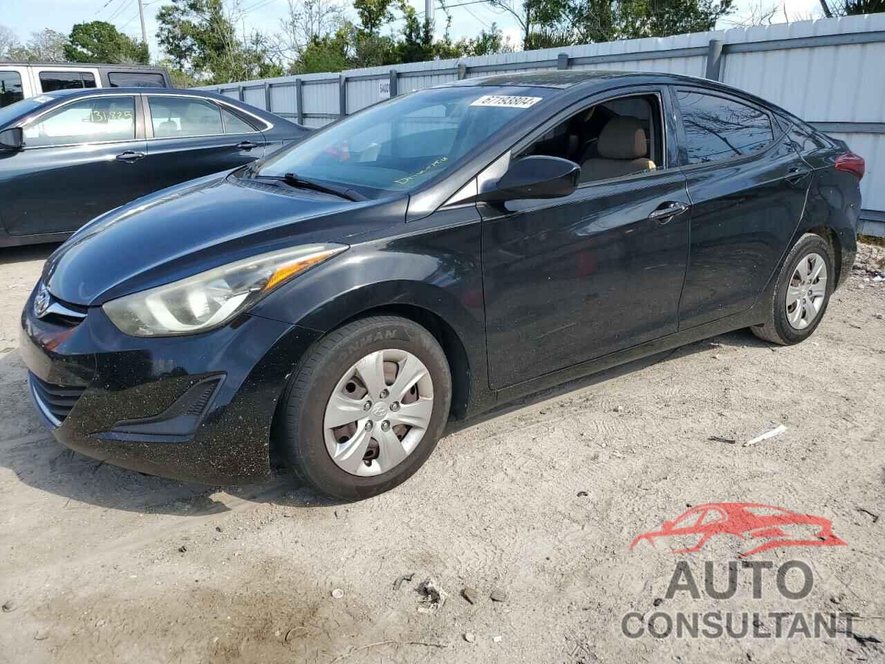 HYUNDAI ELANTRA 2016 - KMHDH4AE0GU573717